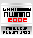 recompense Grammy 2002